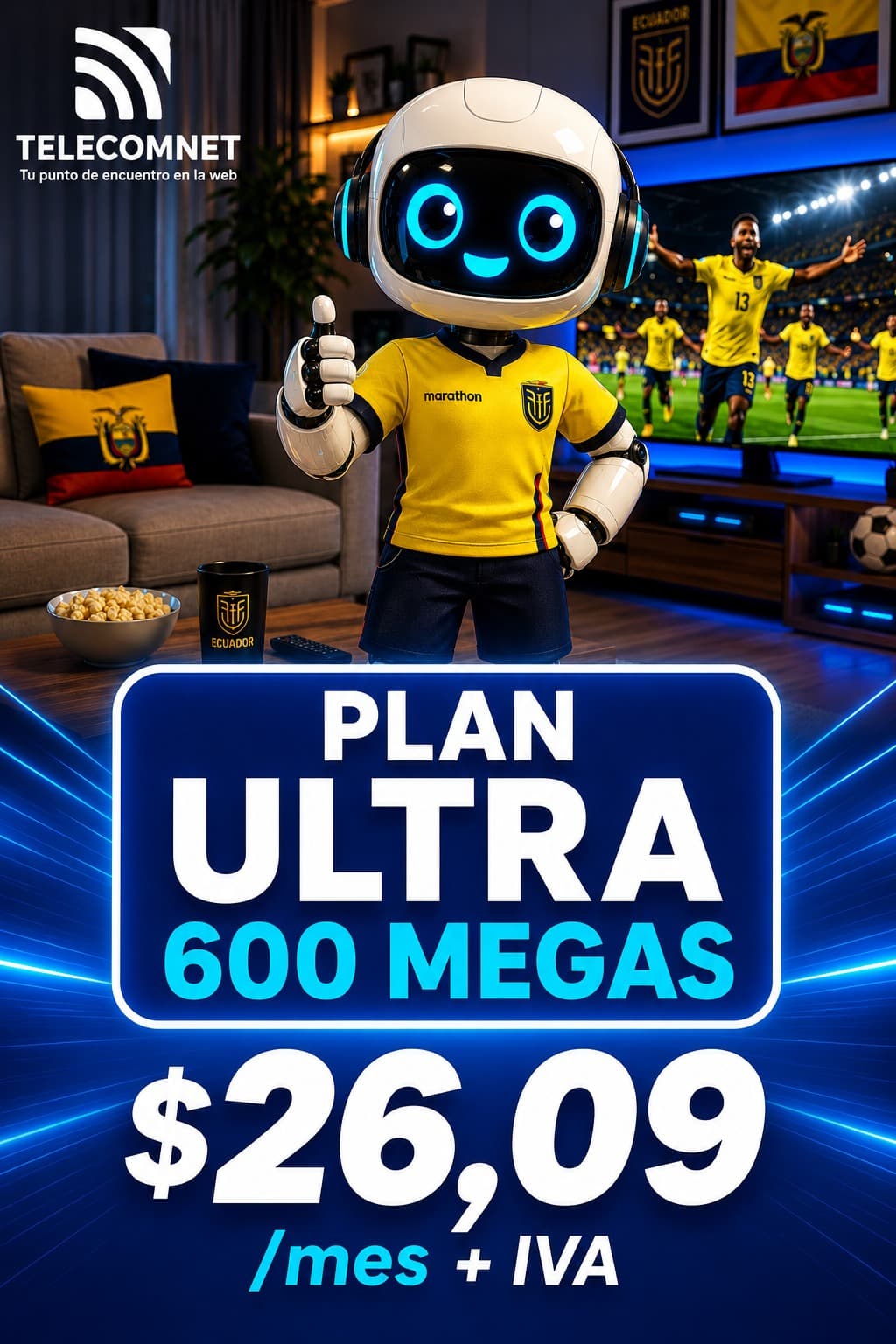 Robot mascota plan ULTRA