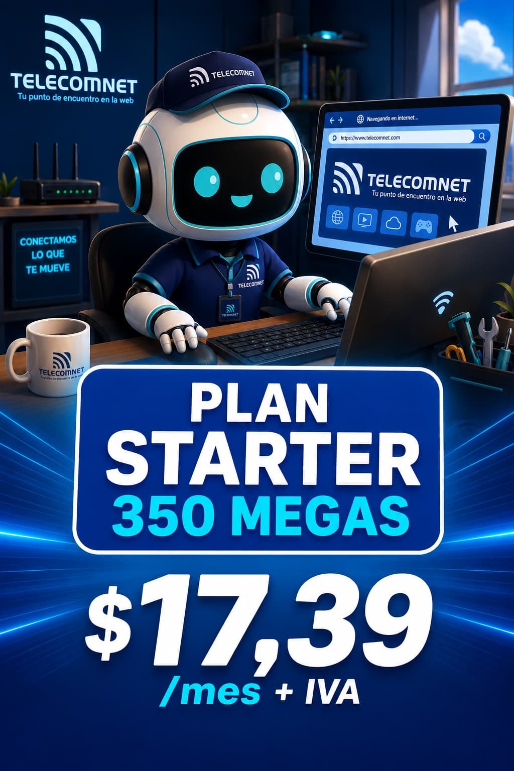 Robot mascota plan STARTER