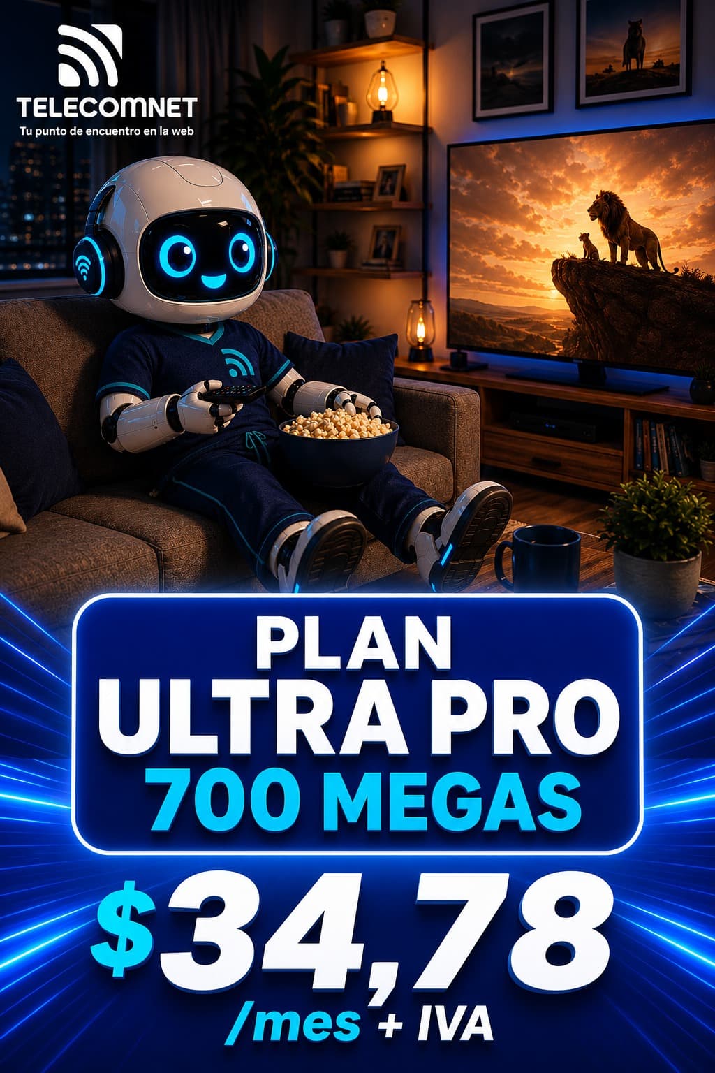 Robot mascota plan ULTRA PRO